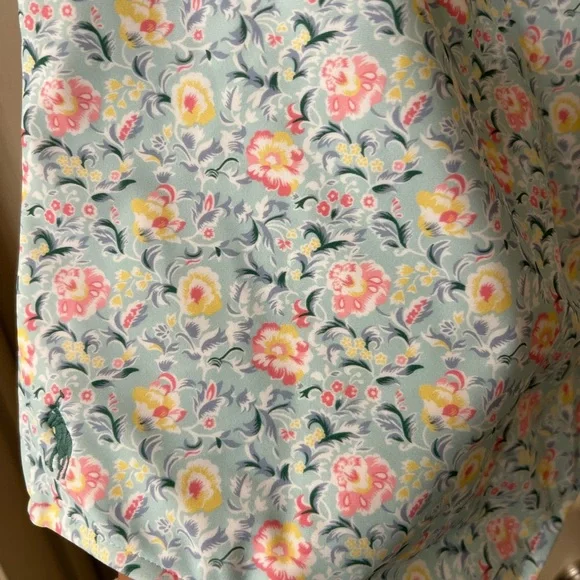 NWT Polo Ralph Lauren Big Girls Floral One Shoulder - Picture 4 of 5